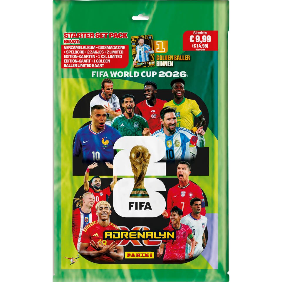 Adrenalyn Xl Fifa World Cup 2026 Starter Pack