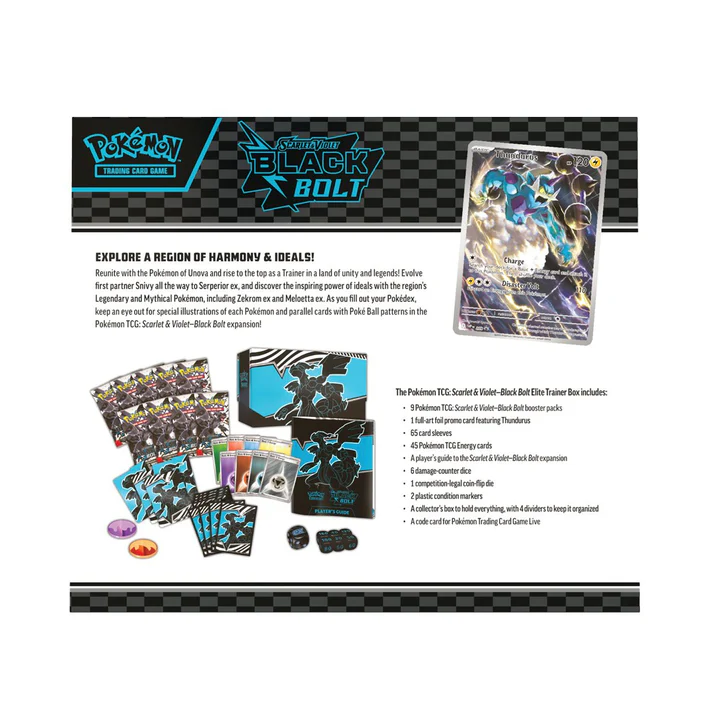 Pokémon Black Bolt Elite Trainer Box - Afbeelding 2